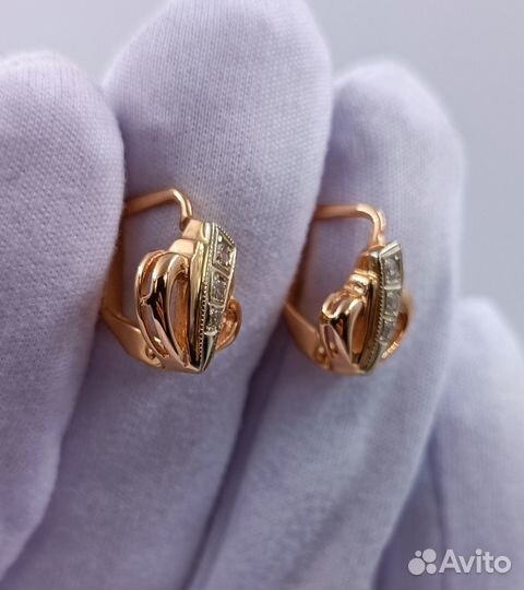 Золотые Серьги 585 пробы. Рассрочка
