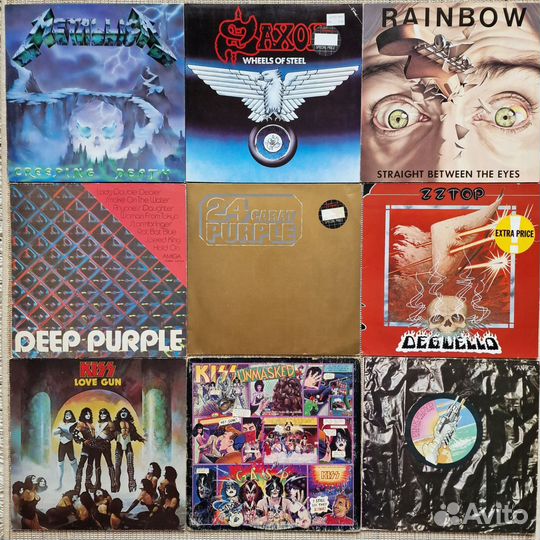 Metallica#rainbow#deep purple#kizz#pink floyd#ZZ