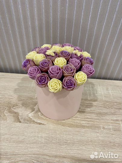 Букет из шоколадных роз