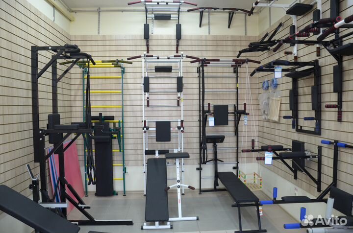 Шведская стенка брусья скамья для пресса усиленная