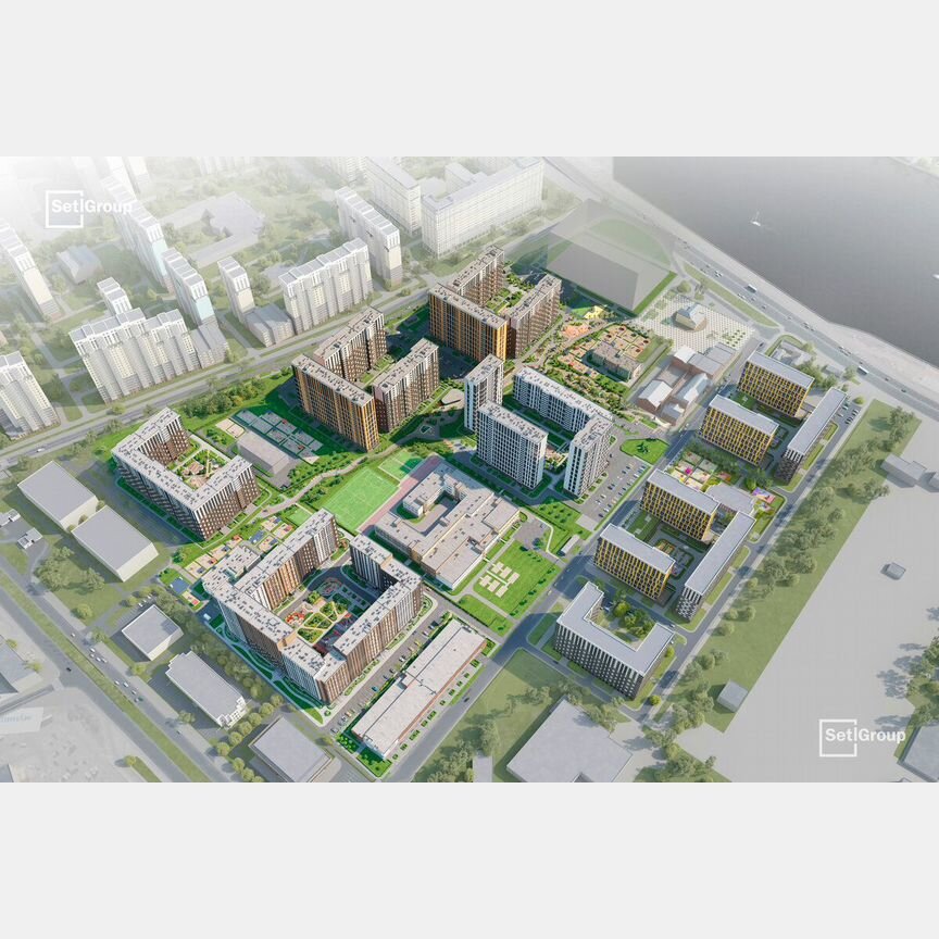2-к. квартира, 78,1 м², 12/17 эт.