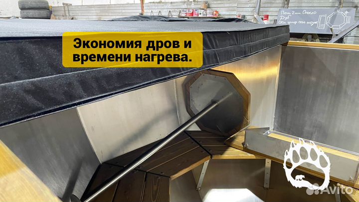 Крышка для чана, эффективно удерживает тепло