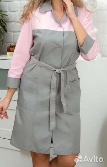 Халат медицинский. Рабочая форма