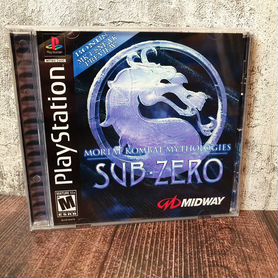 Игры ps1 " Mortal Kombat Mythologies Sub-Zero " пс