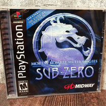 Игры ps1 " Mortal Kombat Mythologies Sub-Zero " пс