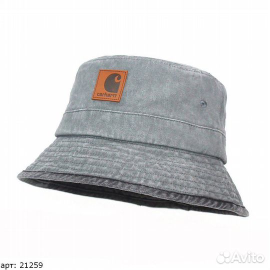 Панама carhartt серая