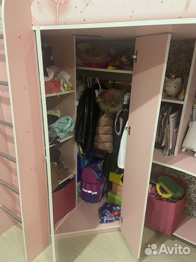 Детская кровать чердак