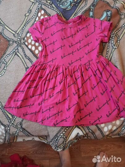 Вещи пакетом на девочку,размер 98