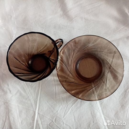 Чашки с блюдцем