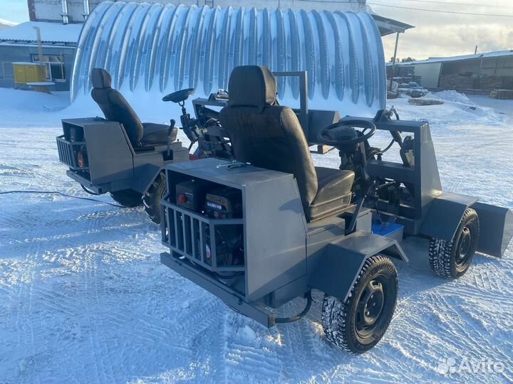 Мини-трактор с КУН, 2024