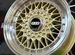 NEW диски BBS RS R15 4/100 gold