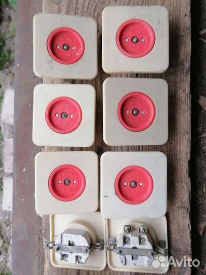 Розетки и выключатели СССР