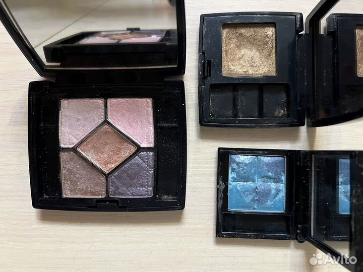 Тени для век Dior, Givenchy. Оригинал