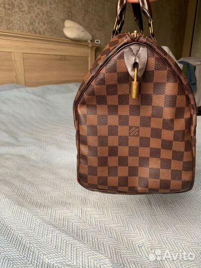 Сумка Louis Vuitton speedy 35 ebene