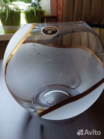 Ваза или конфетница Богемия