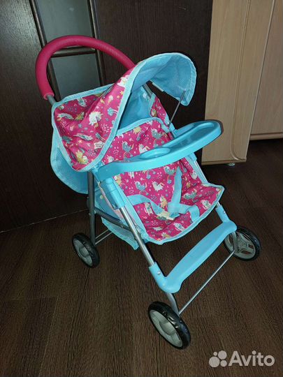 Коляска для кукол demi star