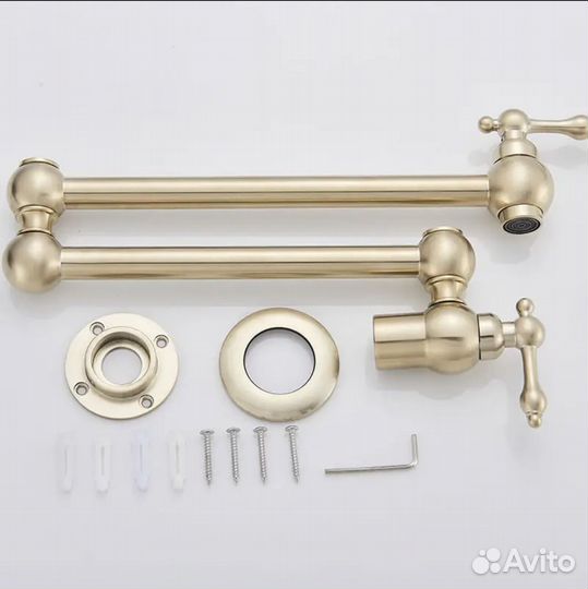 Смеситель в стену для раковины