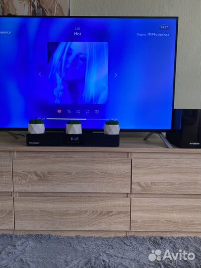 Саундбар hyundai H-HA640, 60 Вт, черный