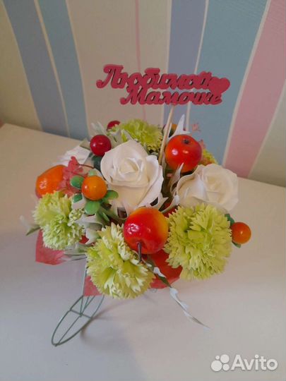 Цветы из мыла