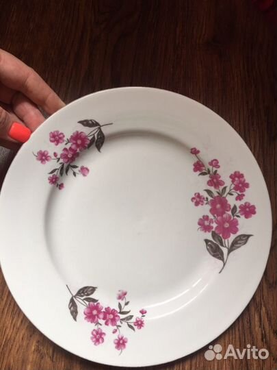 Тарелки дулево СССР