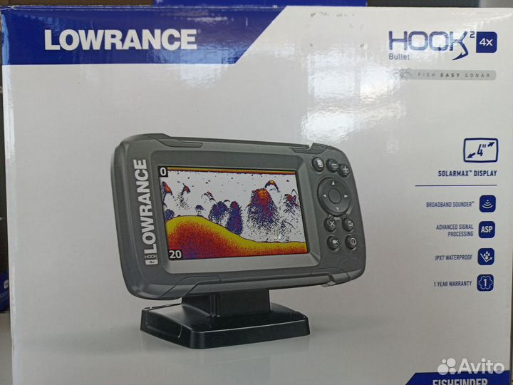 Эхолот lowrance hook2 4x