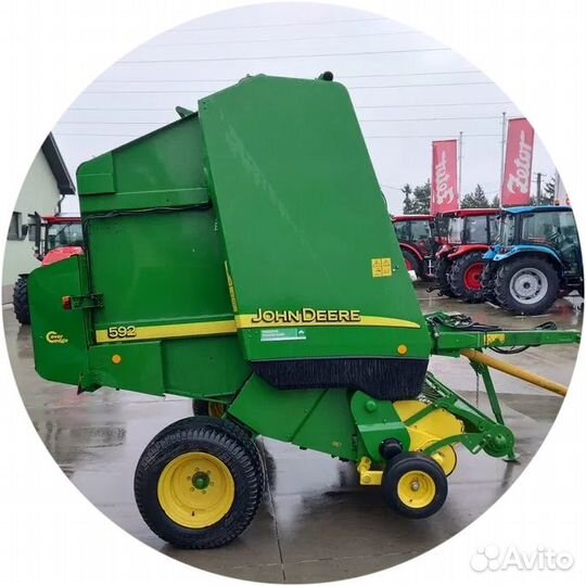 Пресс-подборщик John Deere 592, 2002