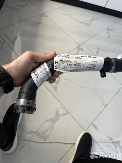 Патрубок радиатора мерседес w 213 m276