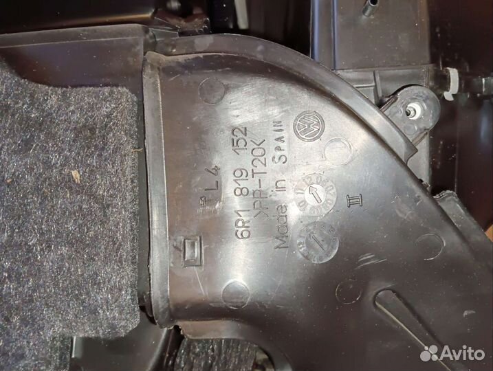 Корпус печки volkswagen polo