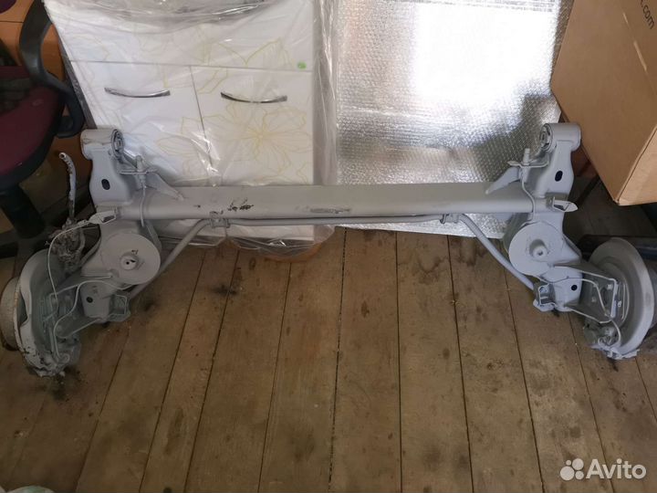 Задняя балка с запчастями для nexia n150 (Здт)