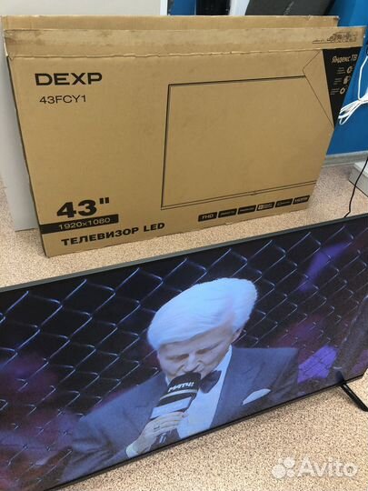 Телевизор SMART tv dexp 43cy1