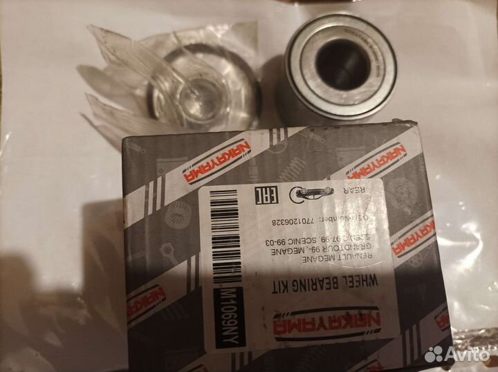 Подшипник ступицы renault megane