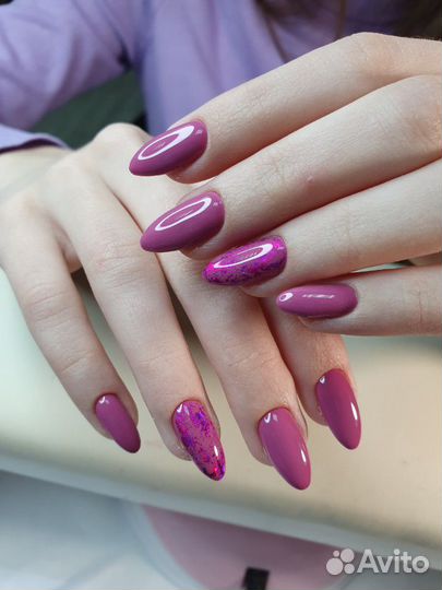 Маникюр Педикюр покрытие шеллак гель-лак