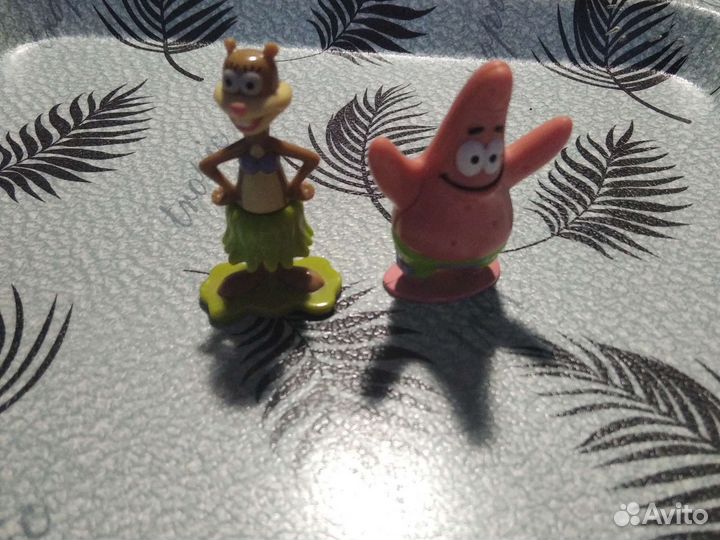 Фигурки из коллекции Спанч Боб квадратные штаны