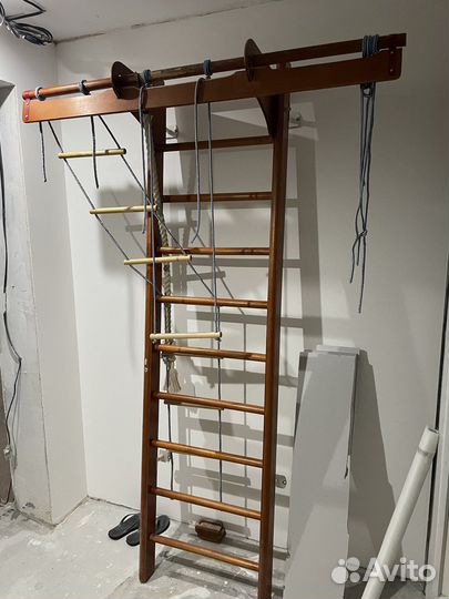 Шведская стенка деревянная бу