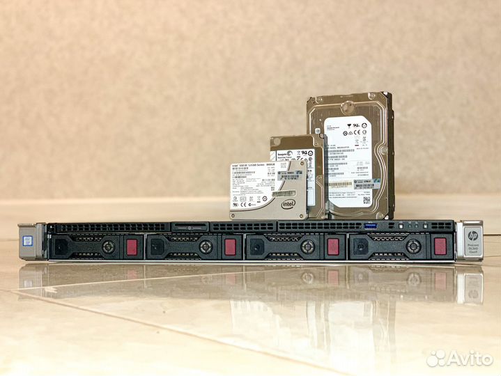 Сервер HP DL360 Gen9 4LFF 2x E5-2698v4 16GB