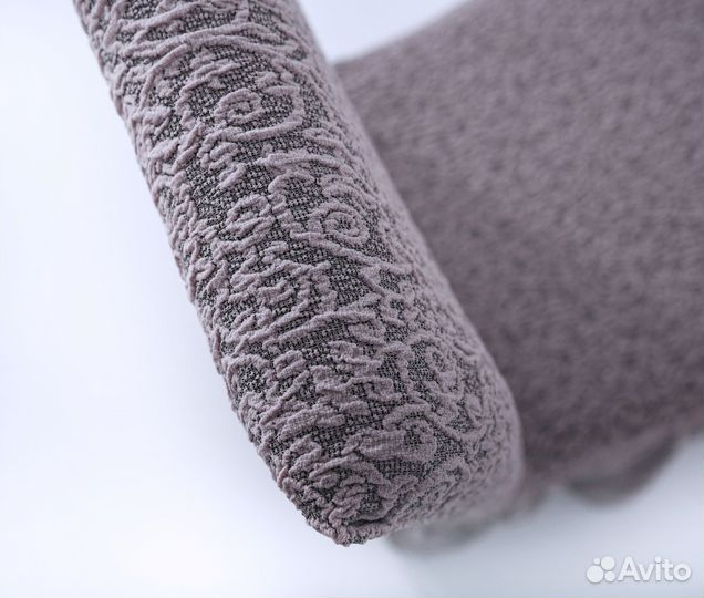 Чехлы на стулья со спинкой на кухню, Капучино