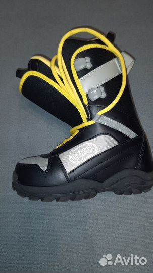 Ботинки для сноуборда детские 33р 210мм стелька