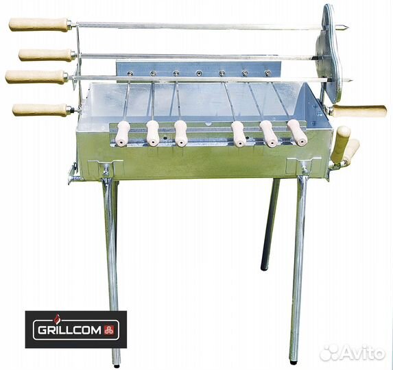 Мангал автоматический угольный