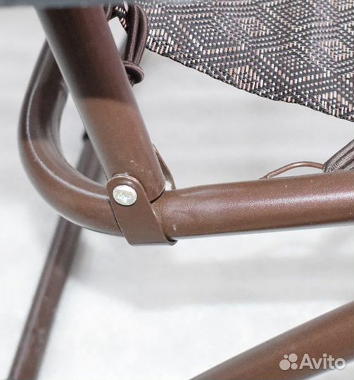 Кресло шезлонг складное 130кг