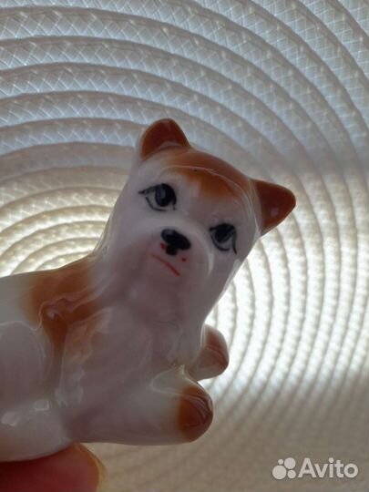 Фарфоровые статуэтки СССР собаки