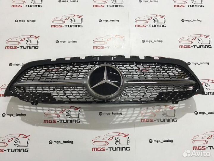 Решетка Mercedes A W177 Diamond Silver Дистроник