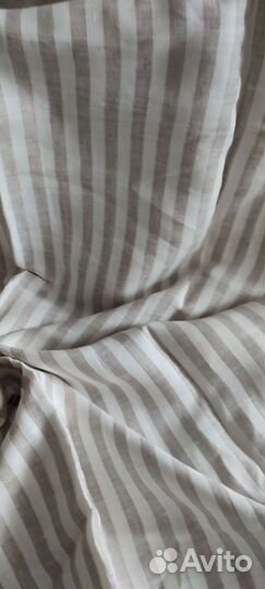 Отрез ткани лен