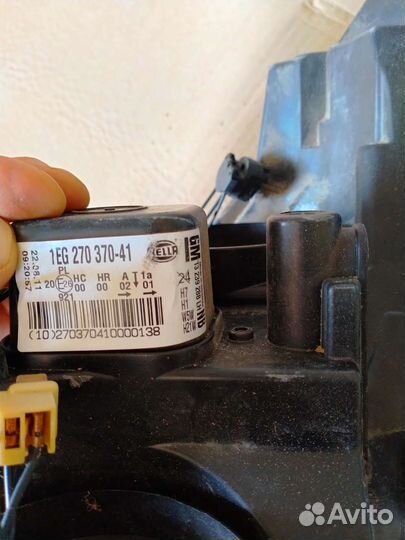 Фара левая opel astra h