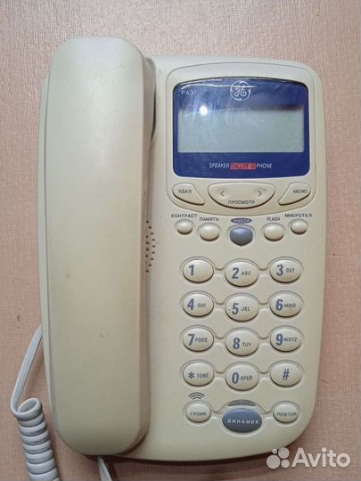 Телефон General Electrik RS29350-A, проводной