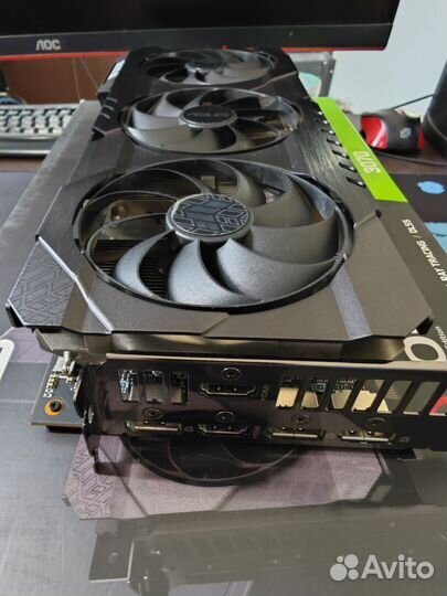 Видеокарта RTX 3070 TUF gaming oc 8gb