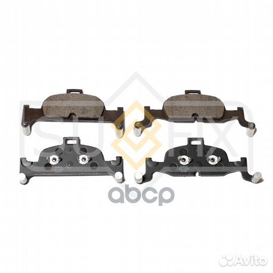 Дисковые тормозные колодки зад прав/лев SX1