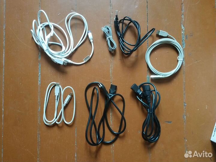 Кабели к компьютеру и периферии