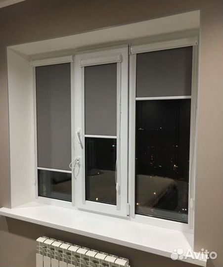 Жалюзи и рулонные шторы на окна