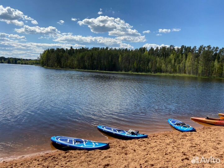Сплав по реке. Прокат каяков, SUP-досок, лодок