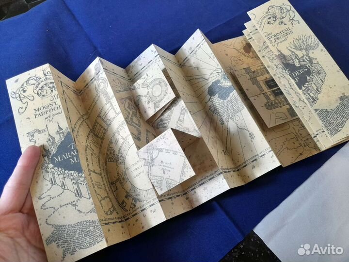 Карта мародеров Хогвартс